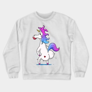 Twerking Unicorn Crewneck Sweatshirt